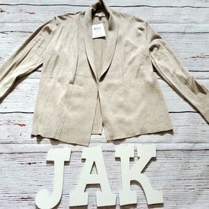 🆕️ 89TH & MADISON WOMEN'S KHAKI CARDIGAN